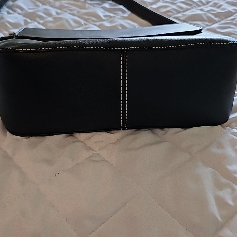 Charter Club Leather Crossbody Purse - Picture 4 of 11
